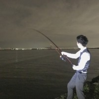 夜釣りに行ってきました