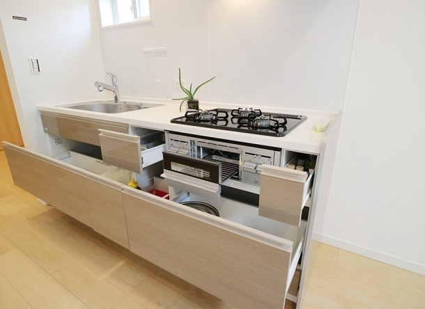 収納力バツグンのお気に入りキッチン